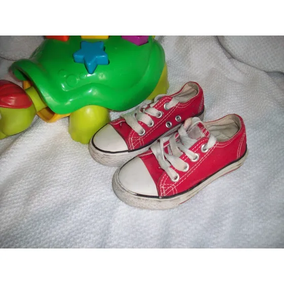 Zapatos De Niño Polo Original, Tipo Converse Talla 23