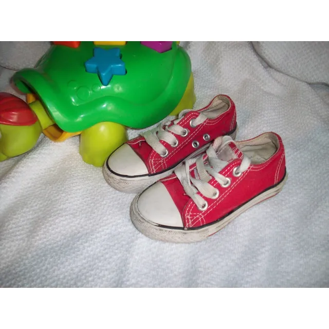 Zapatos De Niño Polo Original, Tipo Converse Talla 23