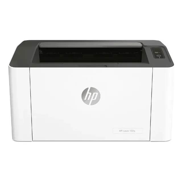 Impressora Hp Laser 107a Monocromática Porta Usb 2.0 De Alta Velocidade 110 A 127 Vca Branco/preto 127v