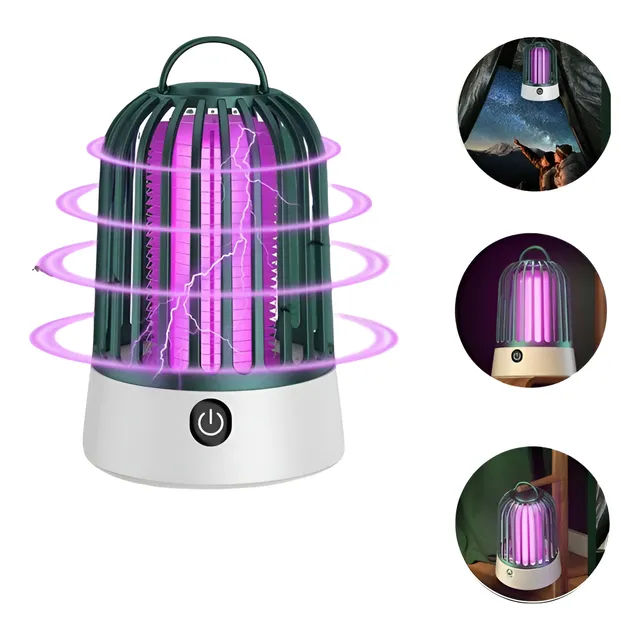 Lampara Eléctrica Insecticida Mata Insectos Mosquitos Uv Led