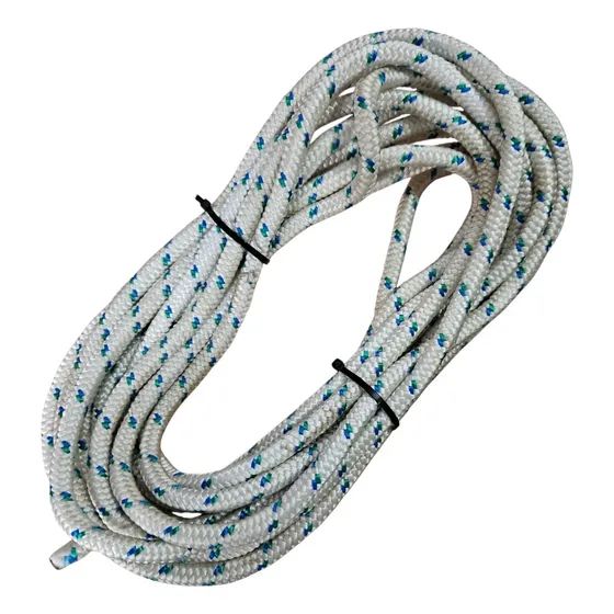 Cuerda Multifilamento Náutica Espesor 12mm Pack 9,5 Metros Blanco