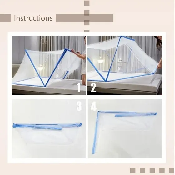 Mosquitero Portátil Plegable Anti Zancudos Nuevo M1