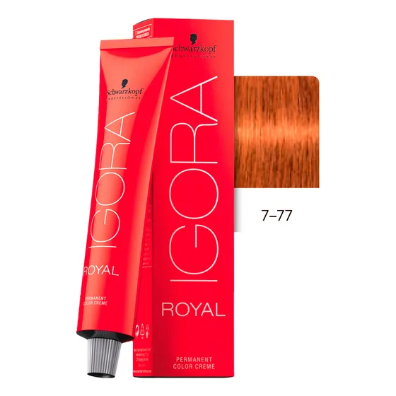 Tinta Igora Royal Schwarzkopf 7-77