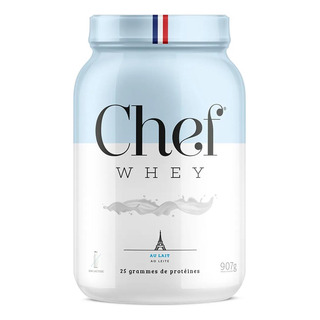 Chef Whey Zero Lactose Sabor Ao Leite Pote 907g Chef Whey Zero Lactose Sabor Ao Leite Pote 907g