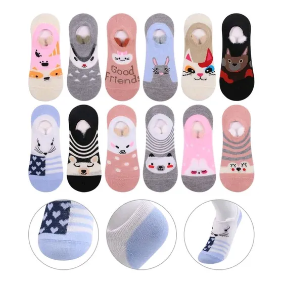 12 Pares Tin Protector De Orejitas Dama Invisible Moda Kawai