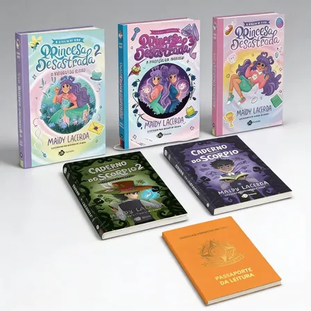 Coleção Completa Princesa Desastrada & Scorpio + Brinde