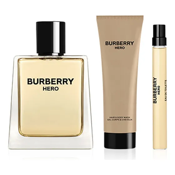 Set Perfume Hombre Burberry Hero Edt 100 Ml