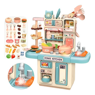 Cocinita Portatil Juguete Para Niñas Accesorios Agua/sonido Cocinita Portatil Juguete Para Niñas Accesorios Agua/sonido