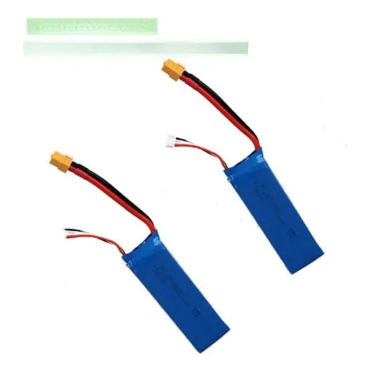 2 Piezas 2700mah Batería Para Cheerson Cx-20 Cx20 Rc Helicóp