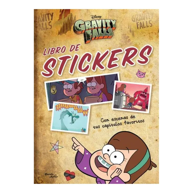Libro De Stickers Gravity Falls