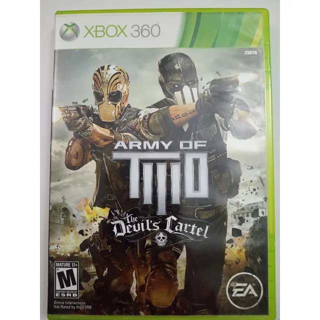 Army Of Two The Devils Cartel Original Fisico Xbox 360