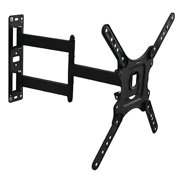 Rack Móvil Para Televisión 25 - 55 Color Negro