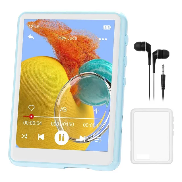 Mechen M3-64GB reproductor de música mp3 mp4 64gb con pantalla táctil color pale blue