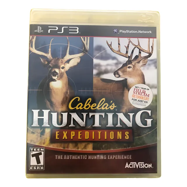 Cabelas Hunting Expeditions Ps3 Fisico Nuevo Sellado