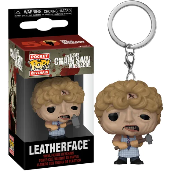 Funko Pop! Leatherface Scare Fair 2024 Keychain
