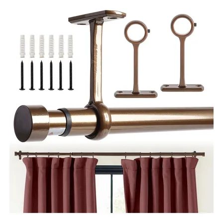 Varillas Tubo Para Cortina Techo Cortinero Pared Cocina 1.5m Varillas Tubo Para Cortina Techo Cortinero Pared Cocina 1.5m