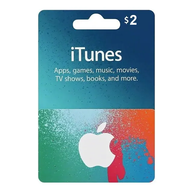 Apple Itunes Gift Card $2 Usd - Digital Usa