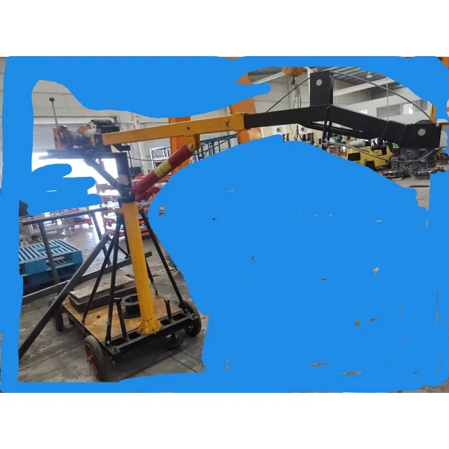 Grúa Con Plataforma Giratoria Con Motor Electrico