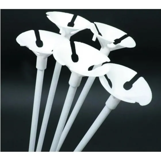 Pack 100 Varillas Finos 40cm Para Globos
