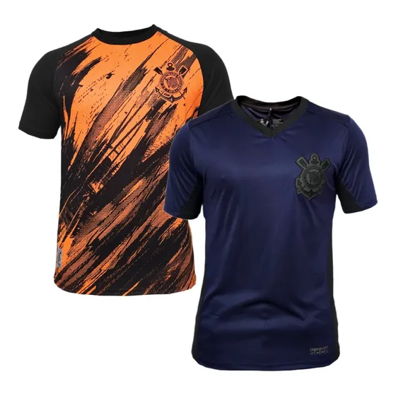 Kit 2 Camisas Corinthians Oficial Licenciado