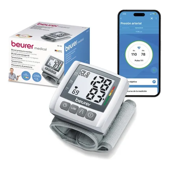 Tensiómetro Digital De Muñeca Automático Beurer Bc 30