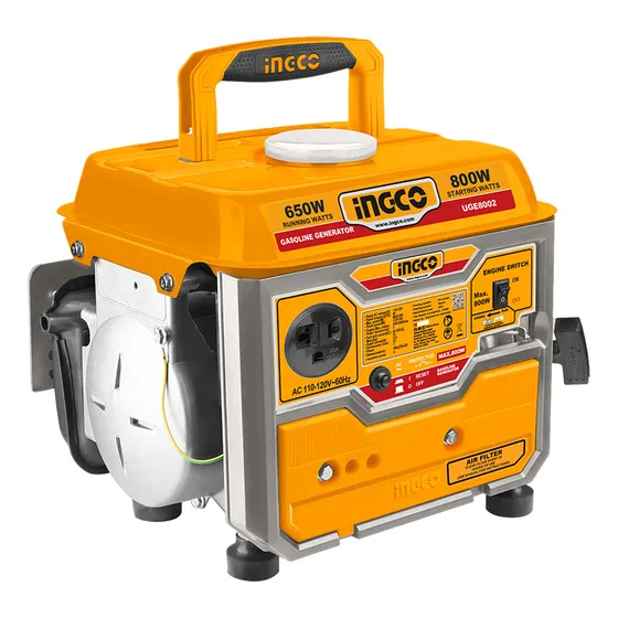 Generador A Gasolina 800 W 110 V 2 T Ingco Uge8002