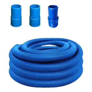 Kit De Piscina Mangueira EcolĂłgica 7 Mt + 2 Ponteira +adapta Kit De Piscina Mangueira EcolĂłgica 7 Mt + 2 Ponteira +adapta