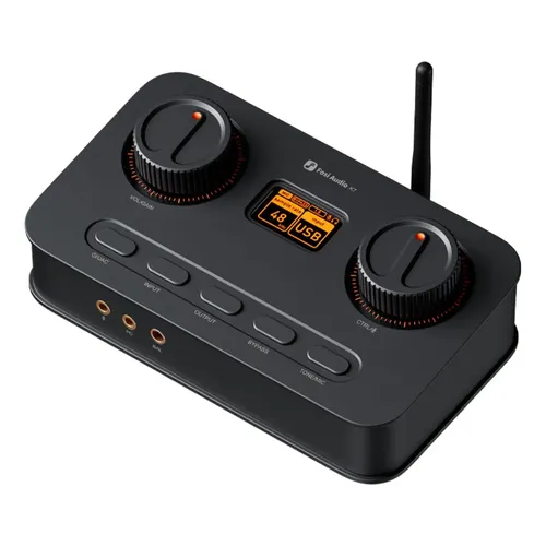 Amp / Dac De Fone De Ouvido Fiio K13 R2r | E Preto 1.2 W 127/220v
