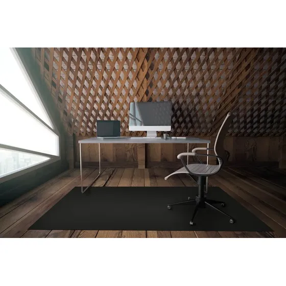 Tapete Grande Protetor Piso Cadeira Gamer Extend 120x150 Cm