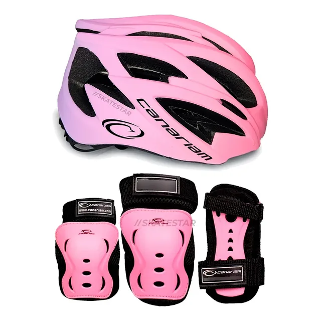 Kit De Protección Infantil Para Patinaje Canariam