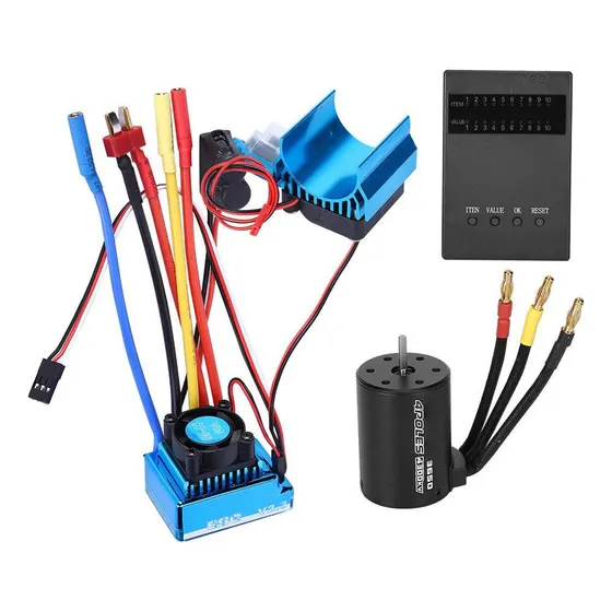 Motor Brushless Vgeby 3650 4300kv + Esc 80a Para Coche Rc