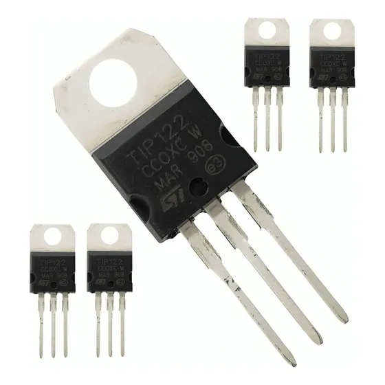 Transistor Original Tip122 (5 Peças) Tip 122 Tip-122