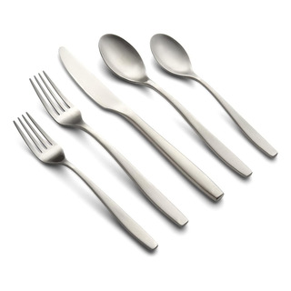 Cambridge Silversmiths Averie Satin Juego De Cubiertos De 20 Cambridge Silversmiths Averie Satin Juego De Cubiertos De 20