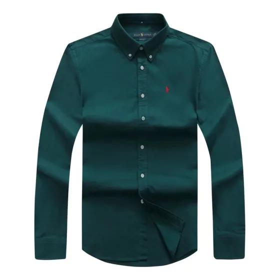 Camisa Hombre Polo Summer Algodon Manga Larga