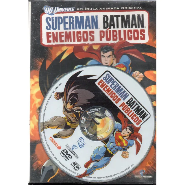 Superman Batman Enemigos Públicos - Nuevo Orig Cerr - Mcbmi