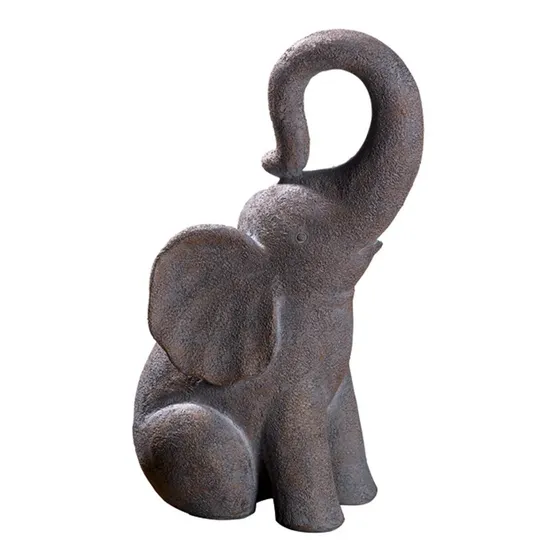 Figurilla Elefente Itg 12 Gris