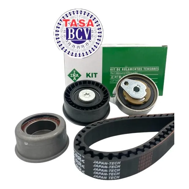 Kit Correa De Tiempo Optra Design Advance Tapa Amarilla