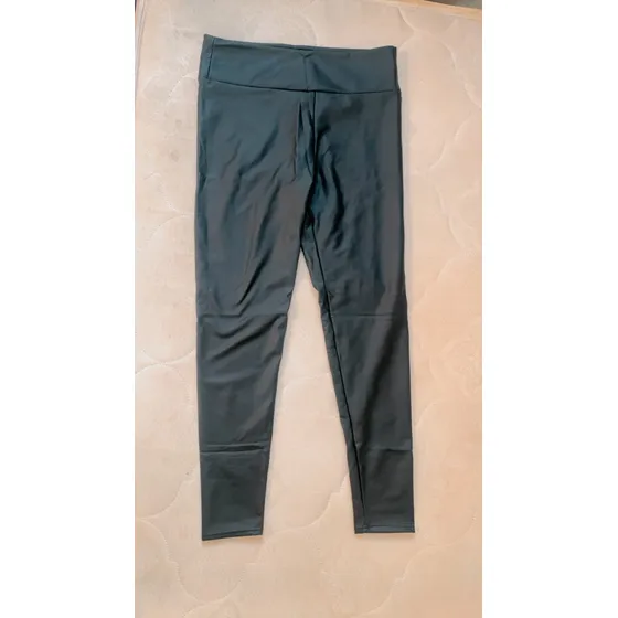 Pantalón Negro En Lycra Elegante Tamaño Extra Grande