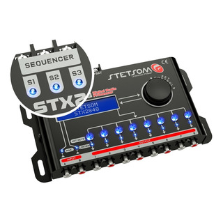 Procesador De Audio Stetsom Stx2848 Ecualizador Secuenciador Procesador De Audio Stetsom Stx2848 Ecualizador Secuenciador