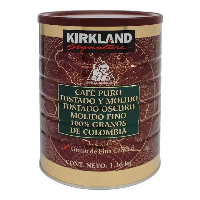 Café 100% Colombiano Kirkland Signature De 1.36 Kg