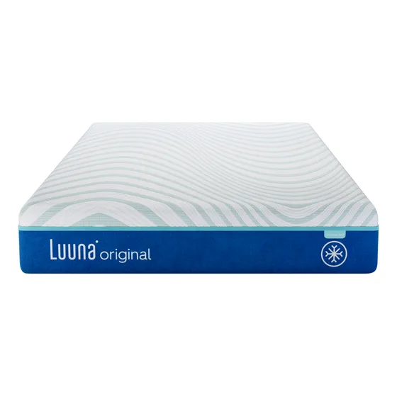 Colchón King Size Luuna Original Firme En Caja Cooling Tech Blanco