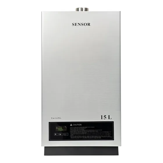 Calefón A Gas Sensor 15 L/m T. F. Modulante Regist. En Ursea