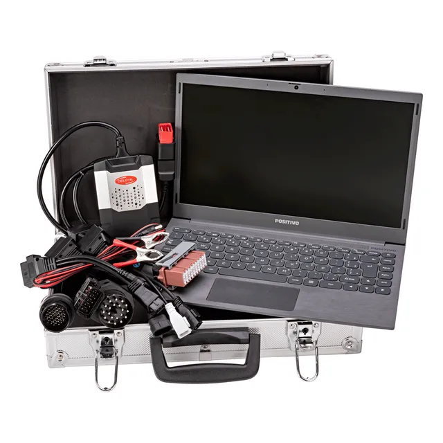 Scanner Delphi Raster Automotivo Notebok + Cabos Linha Leve