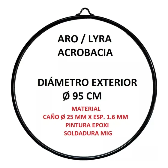 Aro Lyra De Circo Acrobacia
