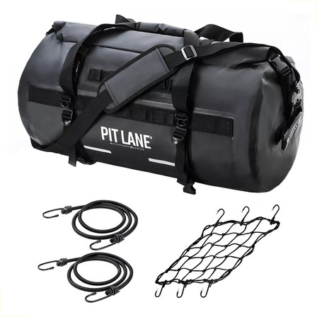 Bolso Trasero Moto Viaje Universal 60 L Impermeable Negro Bolso Trasero Moto Viaje Universal 60 L Impermeable Negro
