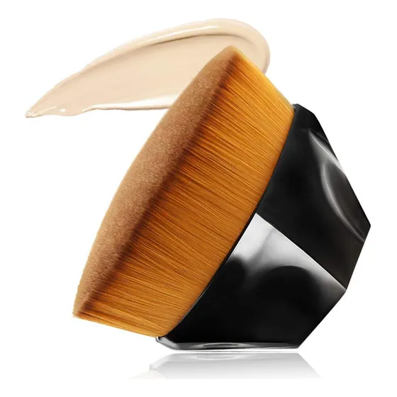 Hzs Brocha Cepillo Ovalada Para Aplicar Maquillaje / Base
