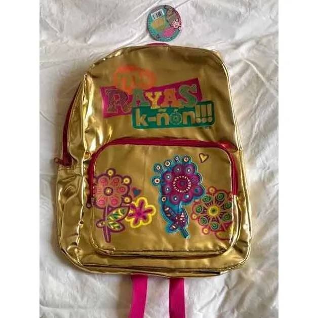 Mochila Distroller Dorada.