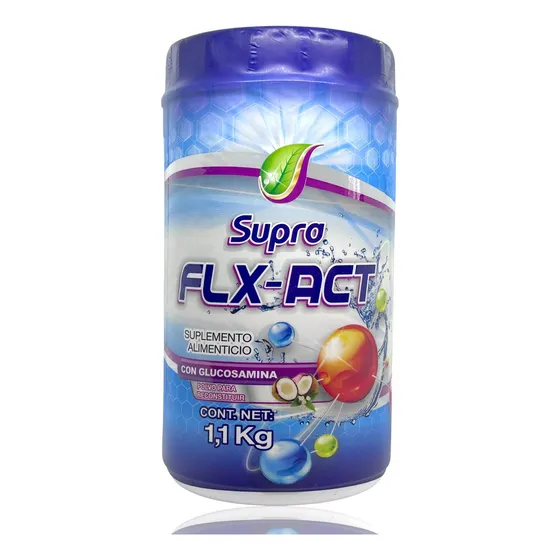 Flx - Act Con Glucosamina Sabor Coco 1.1 Kg Supra