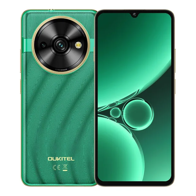 Oukitel C59pro 24(8+16)+256gb 10000mah Teléfono Celular Inteligente Dual Sim 6.88in Hd+ Android 15 Smartphone Face Id/fingerprint/nfc/linterna 120lm