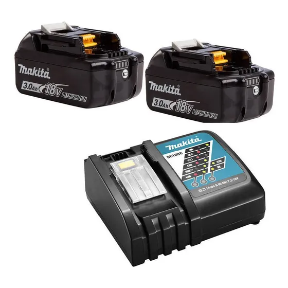 Bateria indicadora de carregamento Bl1830b 18v 3.0ah Li Makita 191m67-8